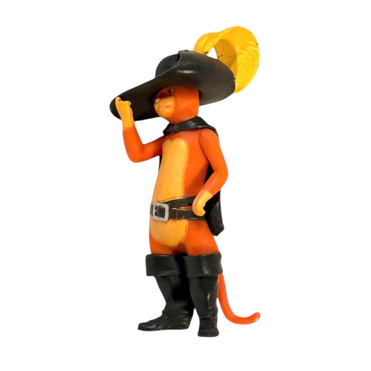 Shrek's Puss 'n Boots Collectible PVC Vintage Minifigure Toy From DreamWorks  3" in GUC
