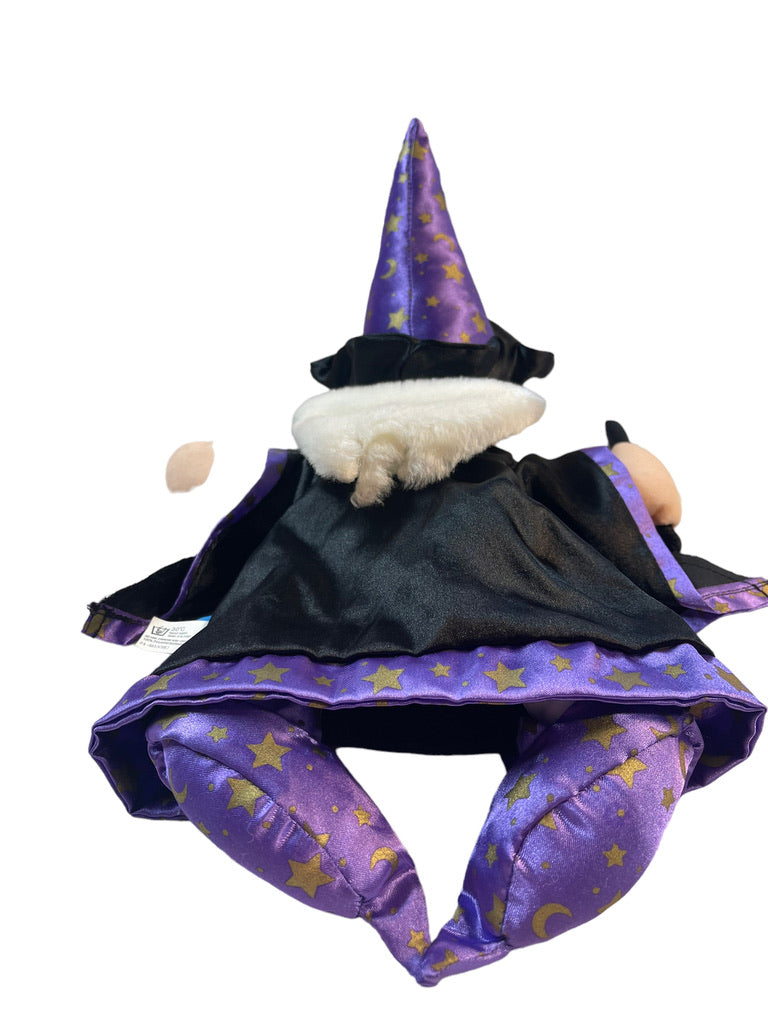 Fiesta Craft Merlin the Wizard Hand Puppet Royal Purple Robes and Wand