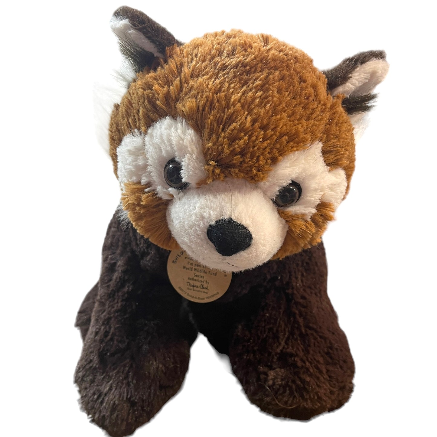 WWF Build-A-Bear Red Panda Plush Preowned in GUC