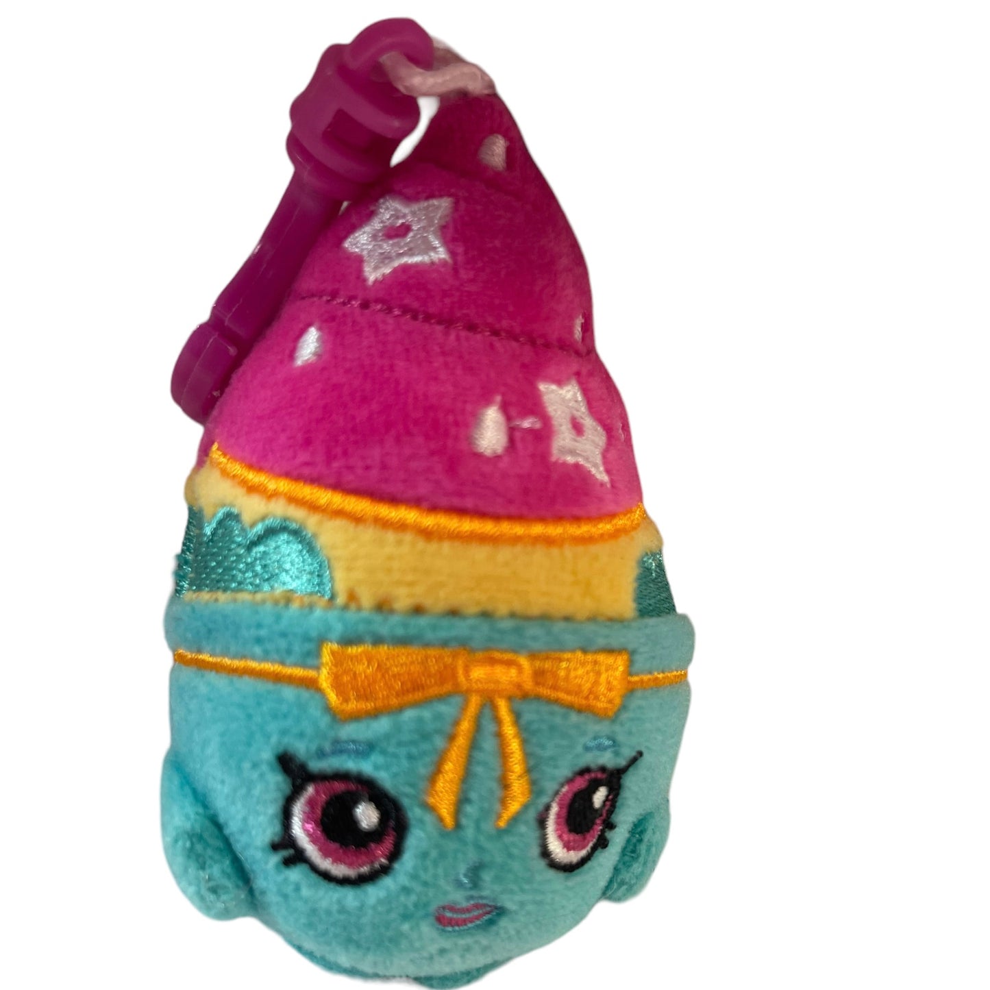 Sweet 4" Shopkin's Snow Crush Plush Backpack Clip