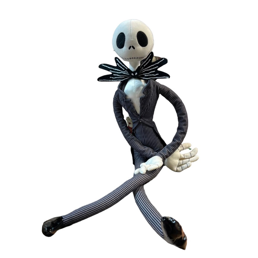 Jack Skellington, Tim Burton's Nightmare Before Christmas 26" Disney Stuffed Plush Doll Toy