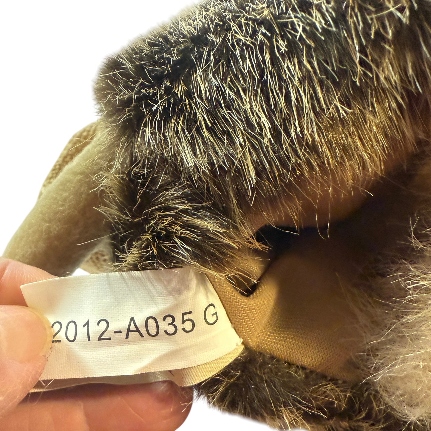 Realistic Folkmanis Pack Rat Hand Puppet with Burlap Sac and Huge Ears & Eyes! So Cute!