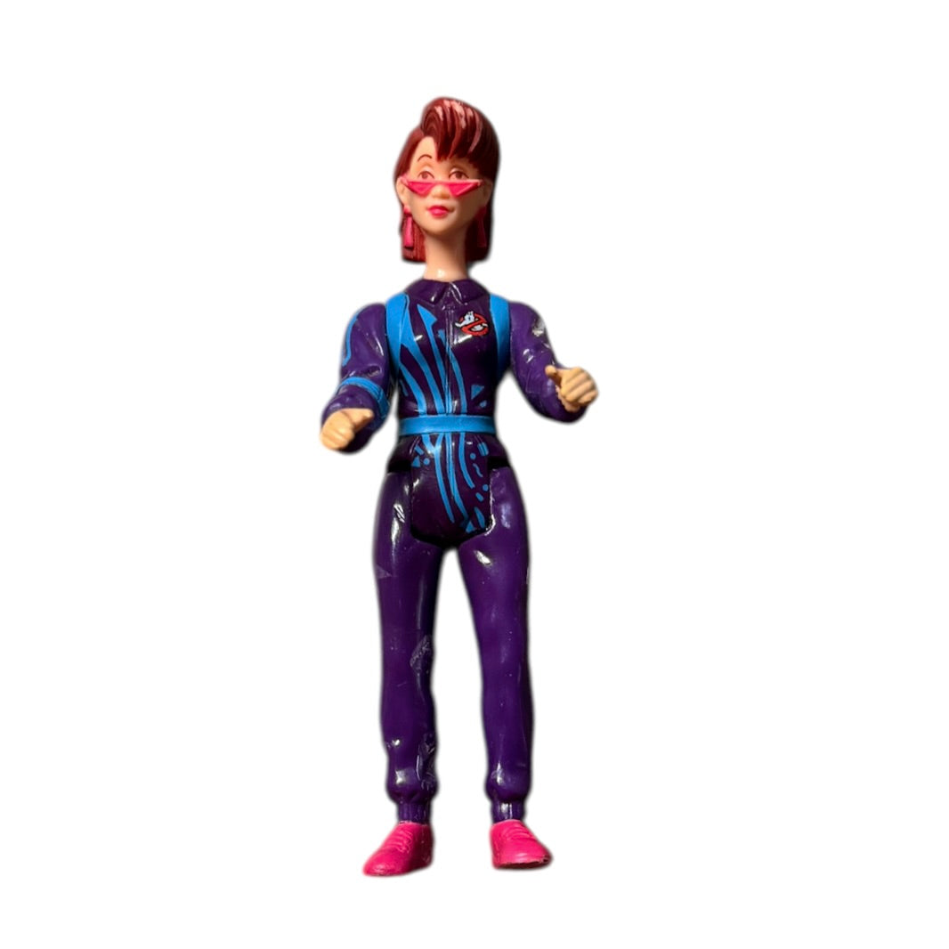 Vintage Kenner Ghostbuster 5" Power Pack Action Figure Janine Melnitz  Preowned in GUC