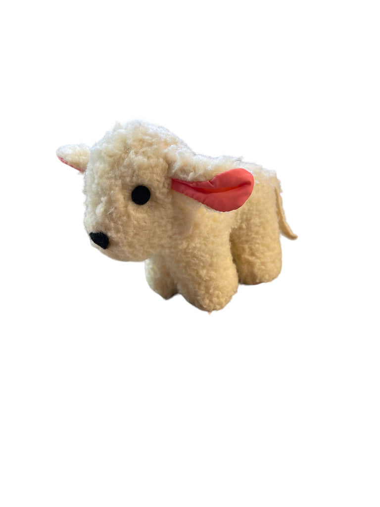 Marian Cottage Crafts Delightful Vintage Wooly Lamb, Made in Wales EVC