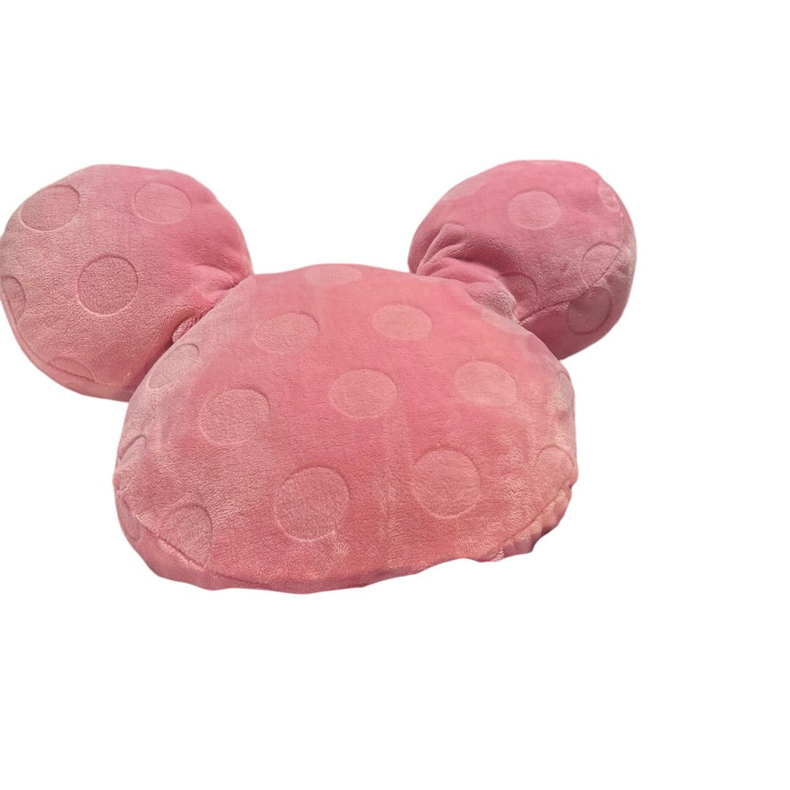 Disney Parks Piglet Pink Stuffed Polka Dot Plush Pillow in Excellent Preowned Condition, No Tag