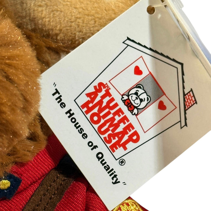 RCMP Foundation 9" Plush Stuffed Sargeant Bullmoose  by Stuffed Animal House Preowned with Tags