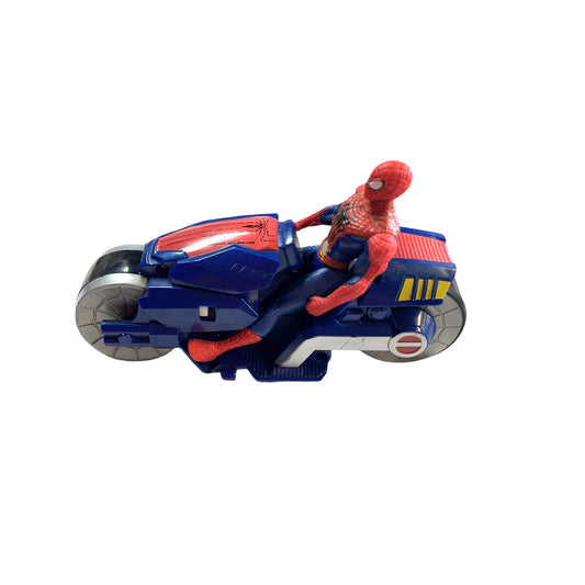 Marvel Amazing Spiderman 2 Blaze Wing Cycle & Posable Figurine