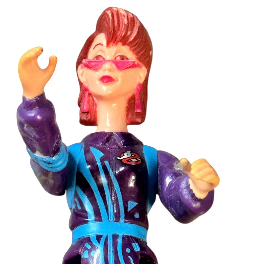 Vintage Kenner Ghostbuster 5" Power Pack Action Figure Janine Melnitz  Preowned in GUC