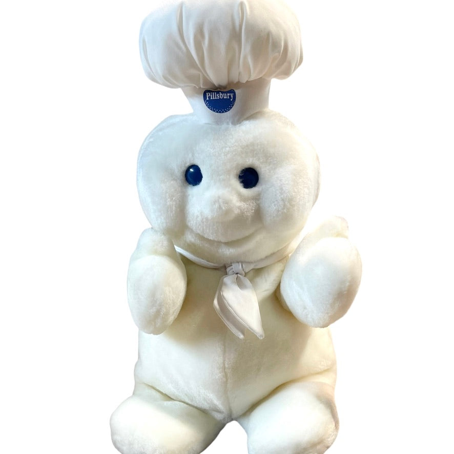 Dakin Poppin' Fresh Pillsbury Doughboy 13" Puppet in Like New Preowned Condition