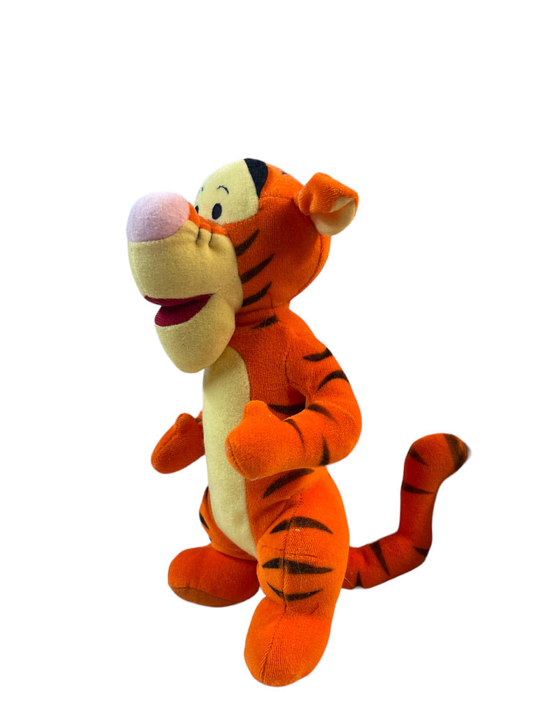 Tigger 11"  Mattel Stuffed Animal Plush Standing Toy in EUC,  Classic Cuddly Tigger!