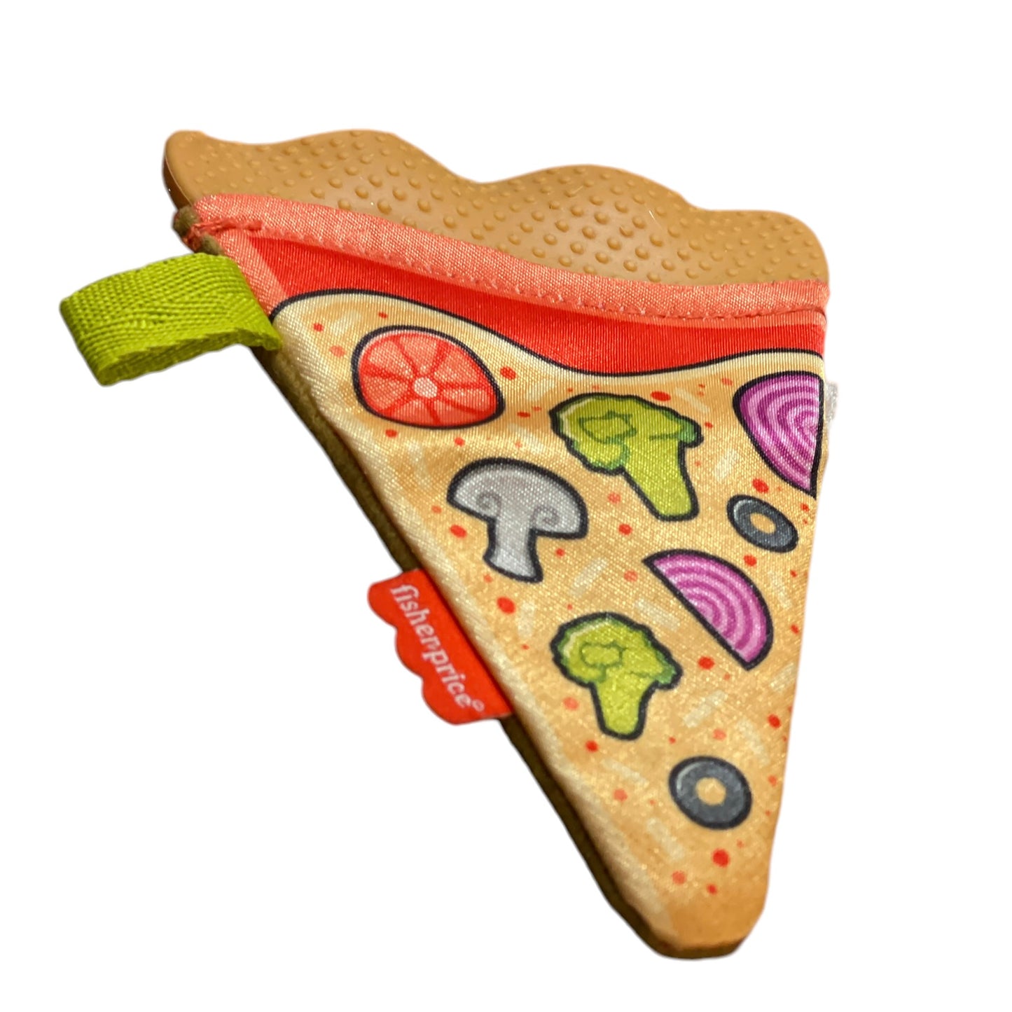 SensoryTeething & Fidget Toys including Fisher Price Pizza, Disney Winnie Teether &Rainbow Slug