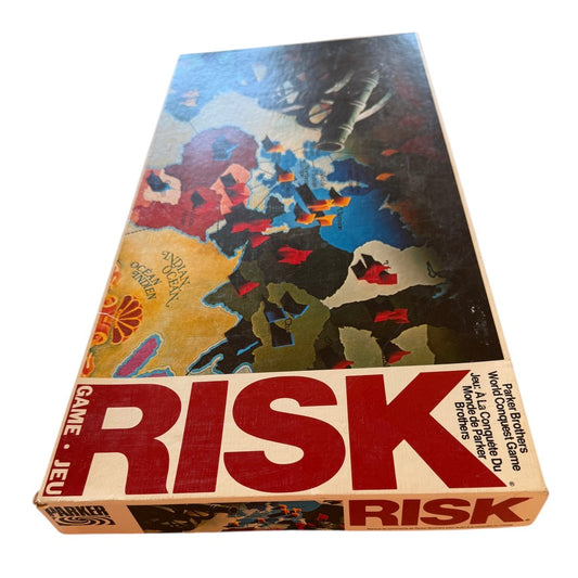 Risk- Parker Brother's World Conquest Game, Preowned, Complete & in Good Condition 1975