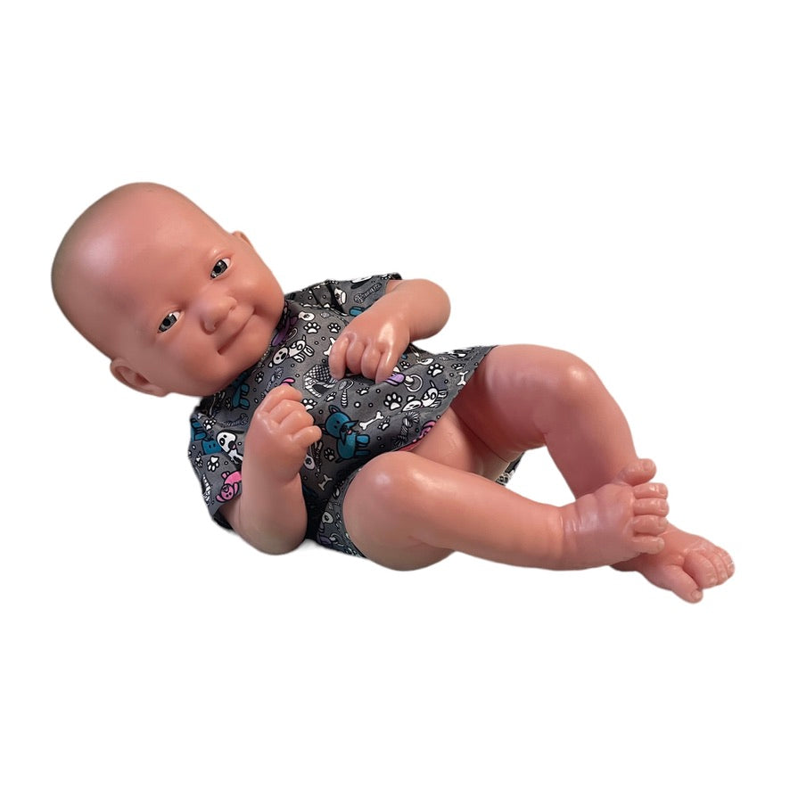 Realistic Berenguer Newborn Blue Eyed Baby Doll, Weighted, Posable Limbs, Finely Detailed