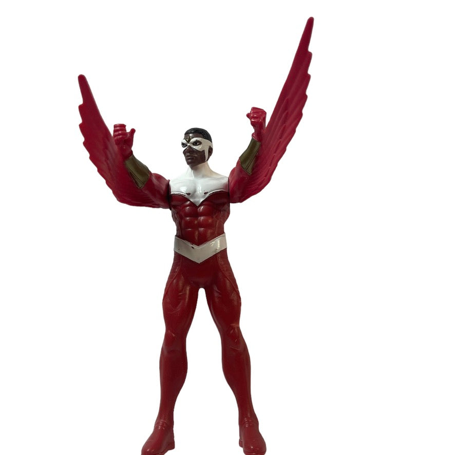 Marvel Avengers 6" Falcon  Action Figure Toy 2016 -Red/White in GUC