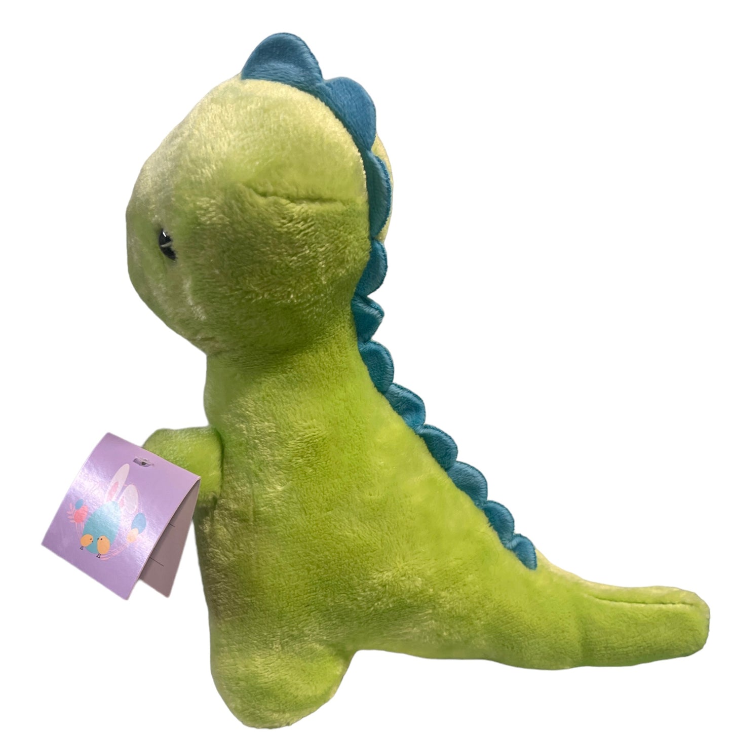 Shopper's Drug Mart Animal Adventure Lime Green Dinosaur Plush 10" StuffedAnimal Toy UWT