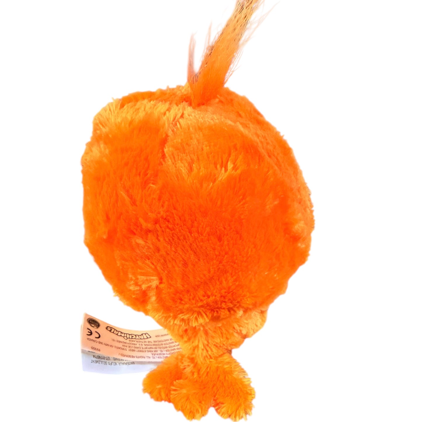 Hatchimal Orange Bird with Silver Wings & Sparkly Blue Eyes, by Spin Master, Preowned