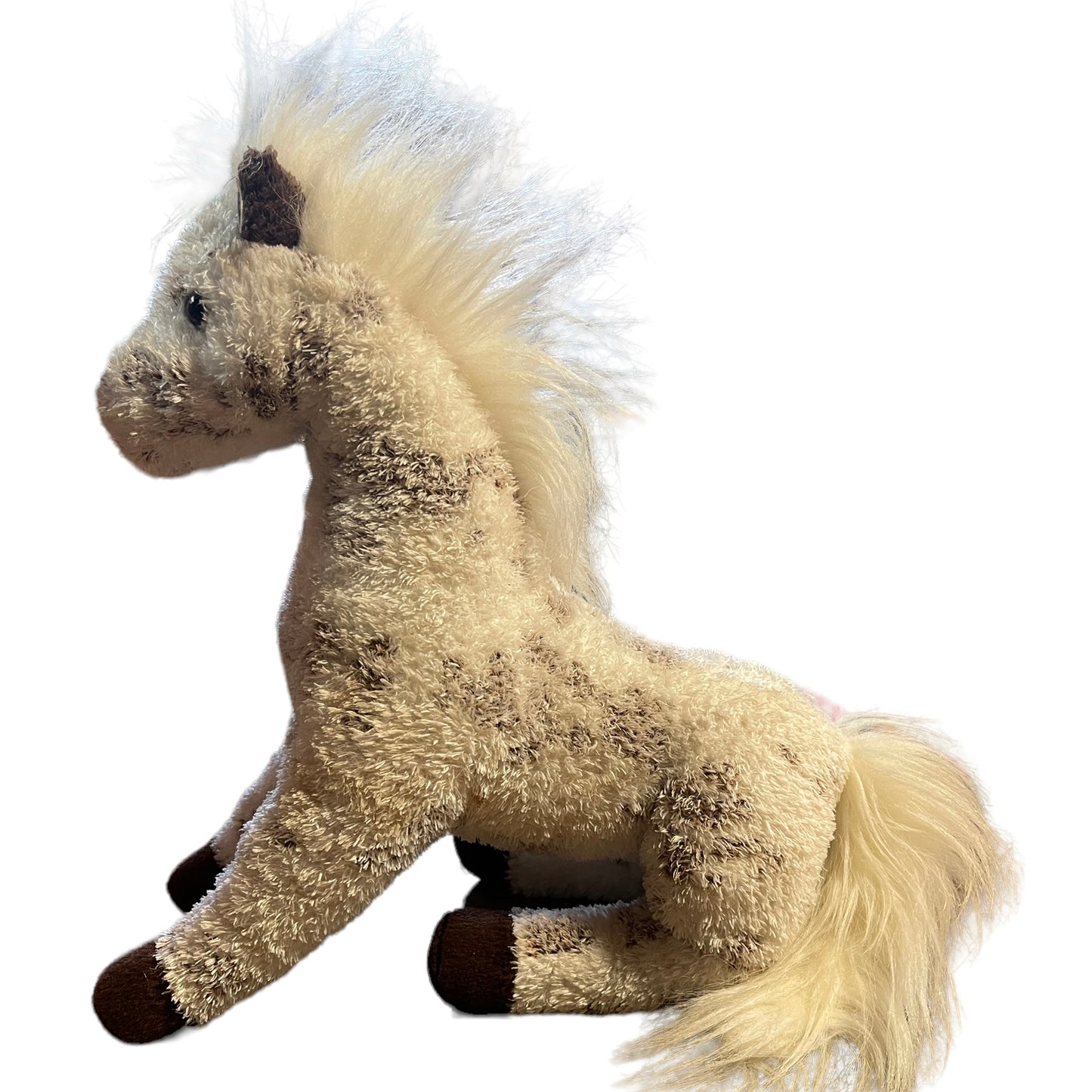 Douglas Cavalia Paint Pinto Horse Plush Stuffed Animal Pony,  Brown and White 12" Preowned