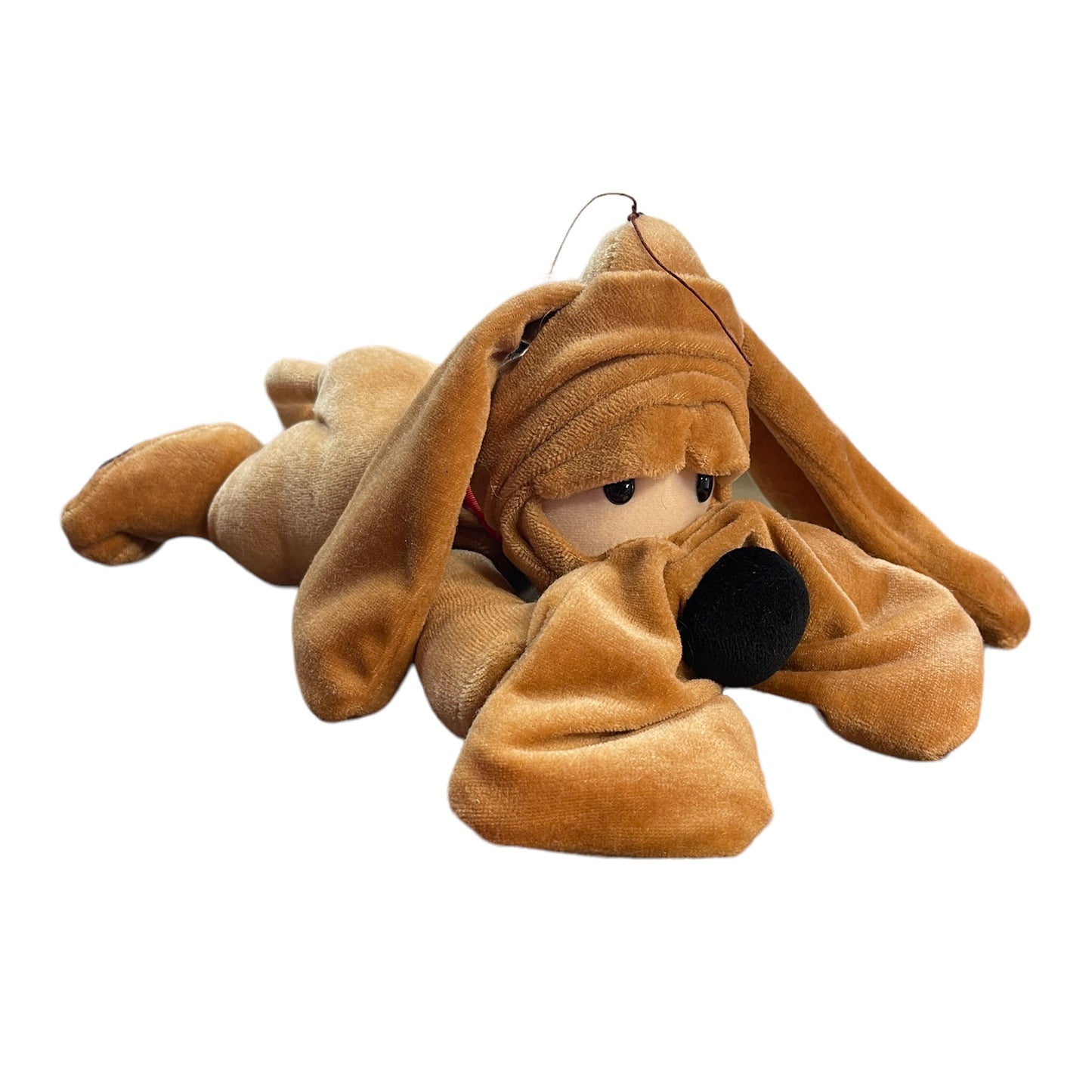 World's Laziest Dog! Pajamas, Tumbleweeds Plush Hound Dog by Caltoy 1987