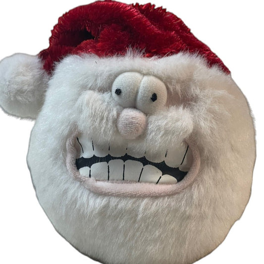 Dan Dee Santa Claus Animated Snowball Christmas Decor Toy Working Preowned