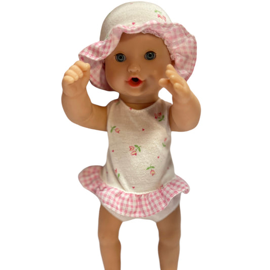 Melissa & Doug Preowned 'Mine to Love Annie' 30.48cm Drink and Wet Baby Doll in Original Outfit