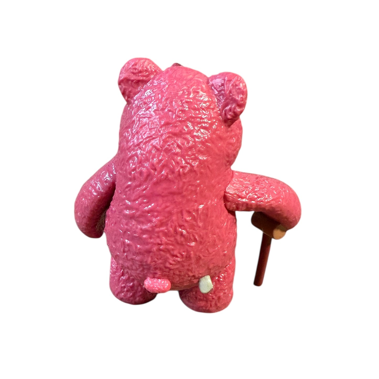 Toy Story 3 Lots-O-Huggin' Bear, Pink & Grey, Complete with Cane and a Big Smile in GUC