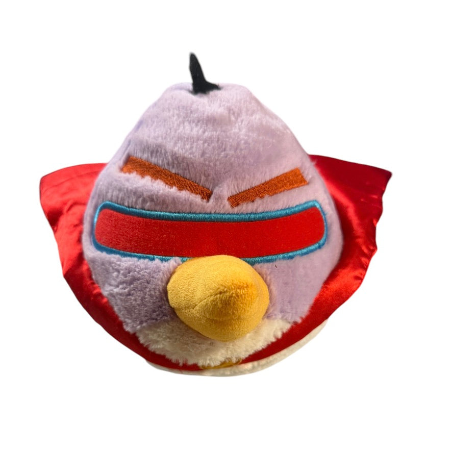 Angry Birds 8" Space Medium Lazer Purple Bird Laser Plush Stuffed Toy in GUC