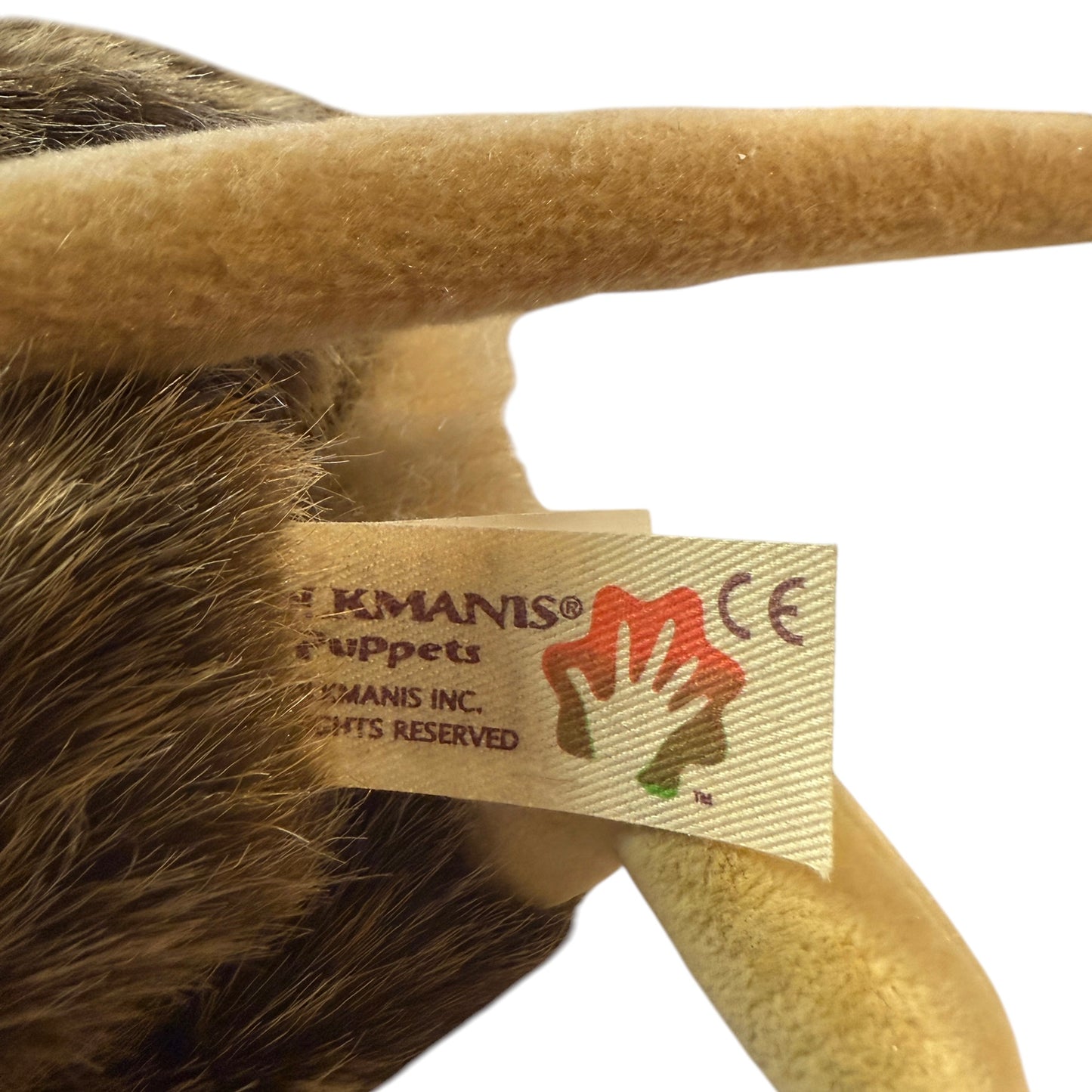 Realistic Folkmanis Pack Rat Hand Puppet with Burlap Sac and Huge Ears & Eyes! So Cute!