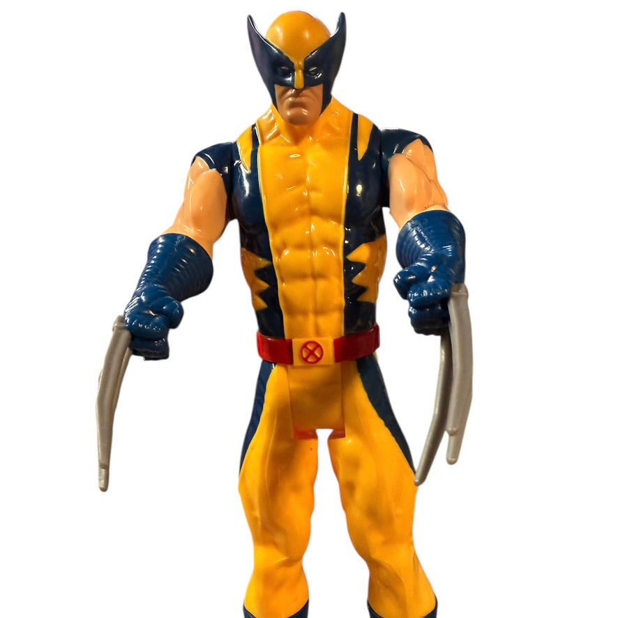 Marvel Titan Hero Series X-Men Wolverine Action Figure, Long Claws in Good Preowned Condition