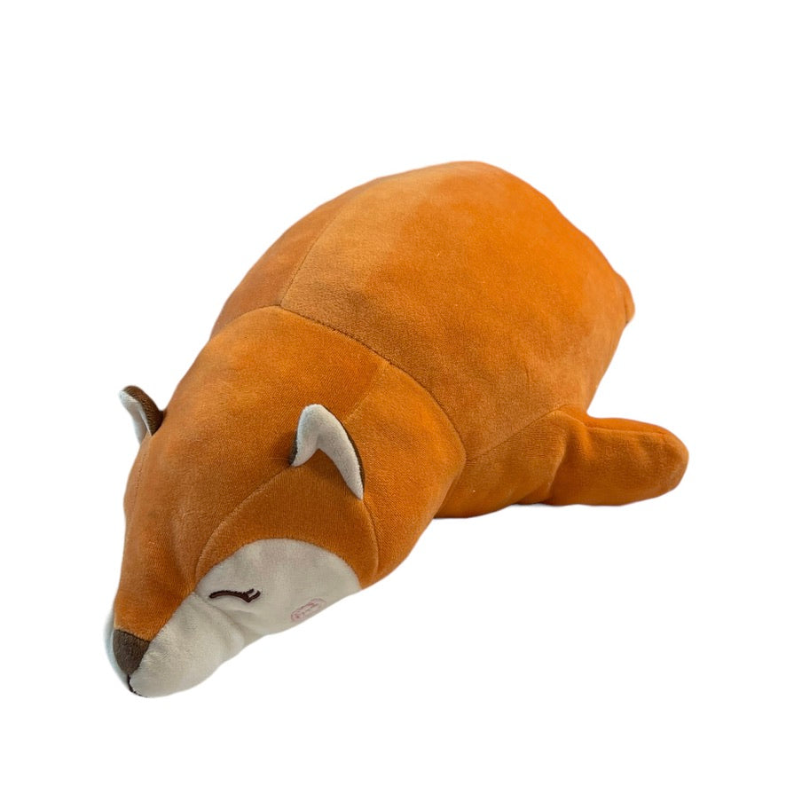 Minisolife Sleeping Fox Plush Stuffed Animal Toy 18" Hugging  Plushie Pillow