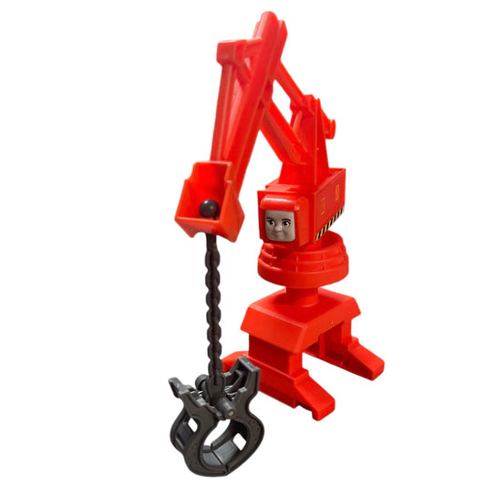 Thomas the Train Crane 10" Bright Orange