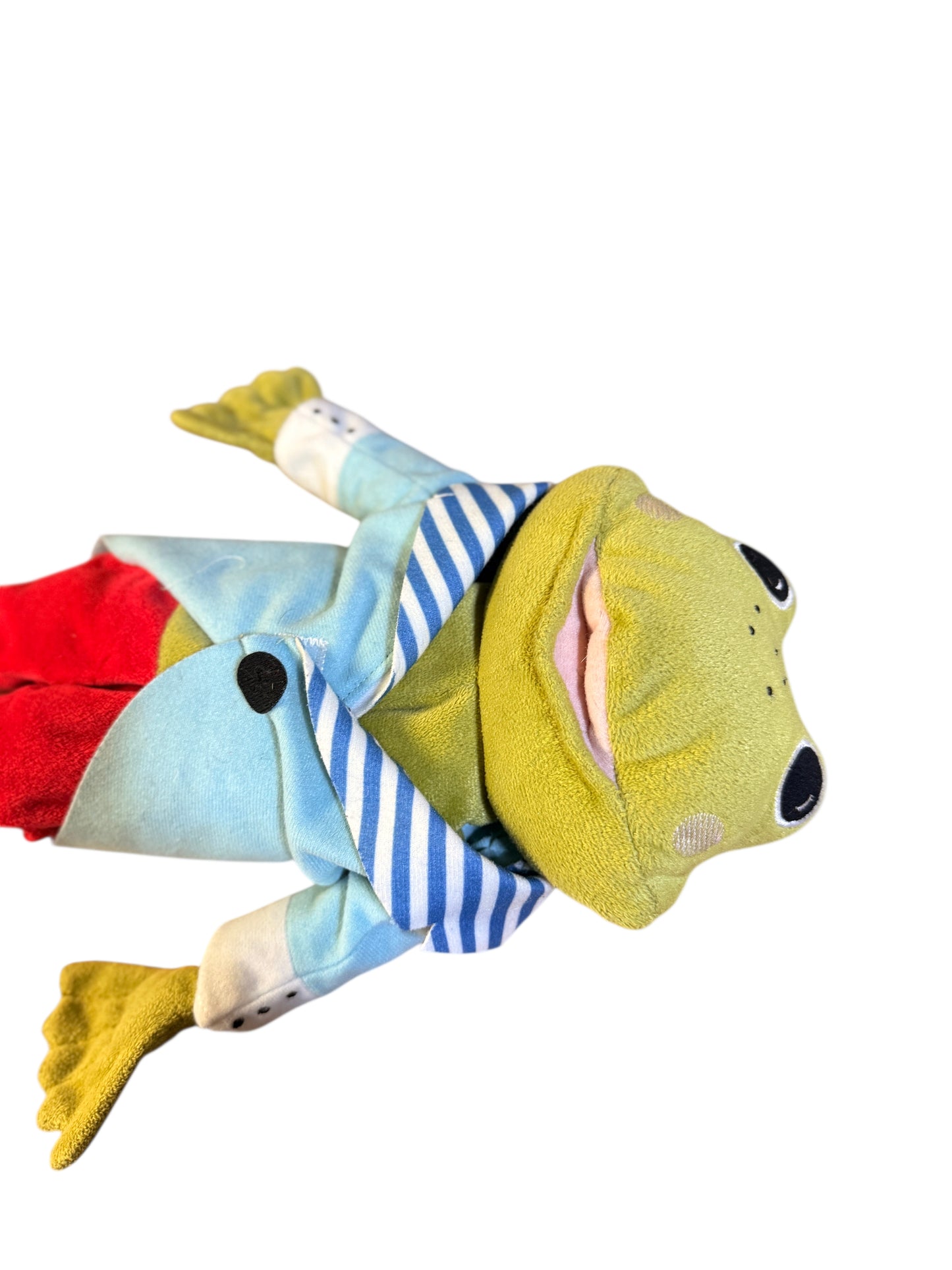 Ikea TOSIG Frog Prince 15" Plush Toy, Discontinued, in Excellent Preowned Condition