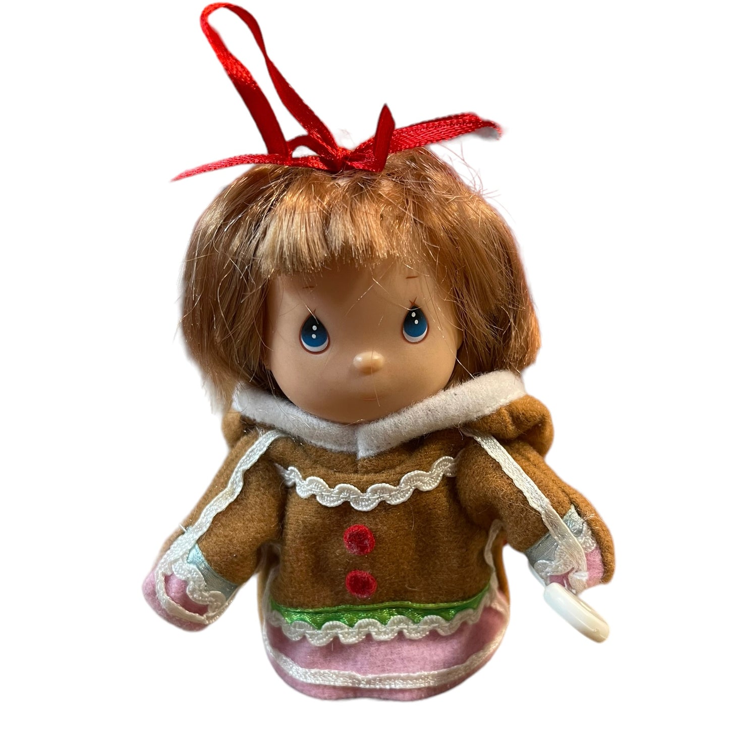 Vintage Precious Moments 'Hi Babies' 4.5" Gingerbread Girl Enesco Preowned