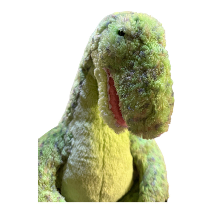 Build A Bear Spinosaurus 15" Green Dinosaur Stuffed Animal Toy with BIG Plush Claws! GUC