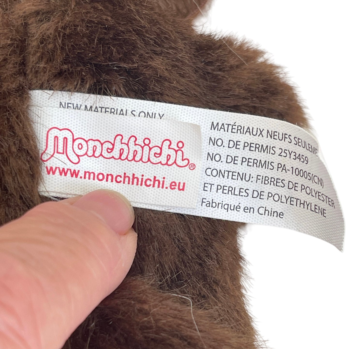 Monchichi Vintage 7.5" Thumb Sucking Baby Monkey Sekiguchi Doll