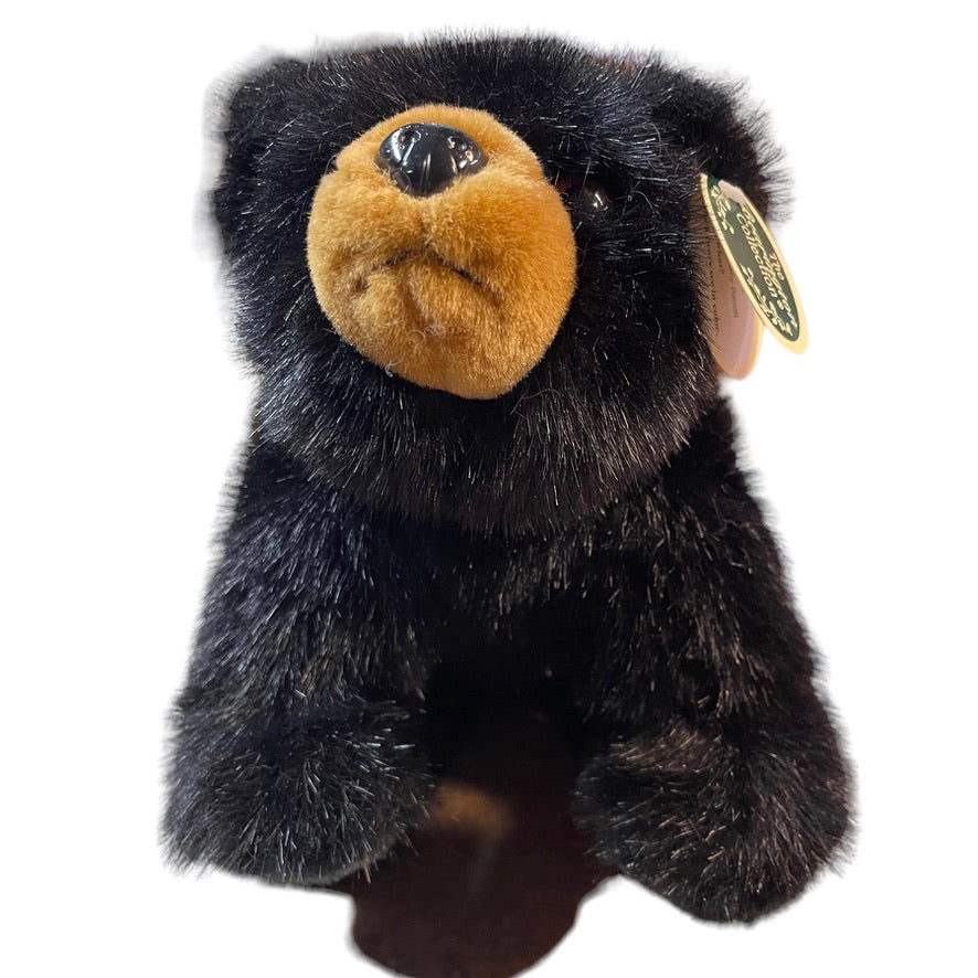 Bearington Baby Bandit Realistic Black Bear in Excellent Preowned Condition with Tags