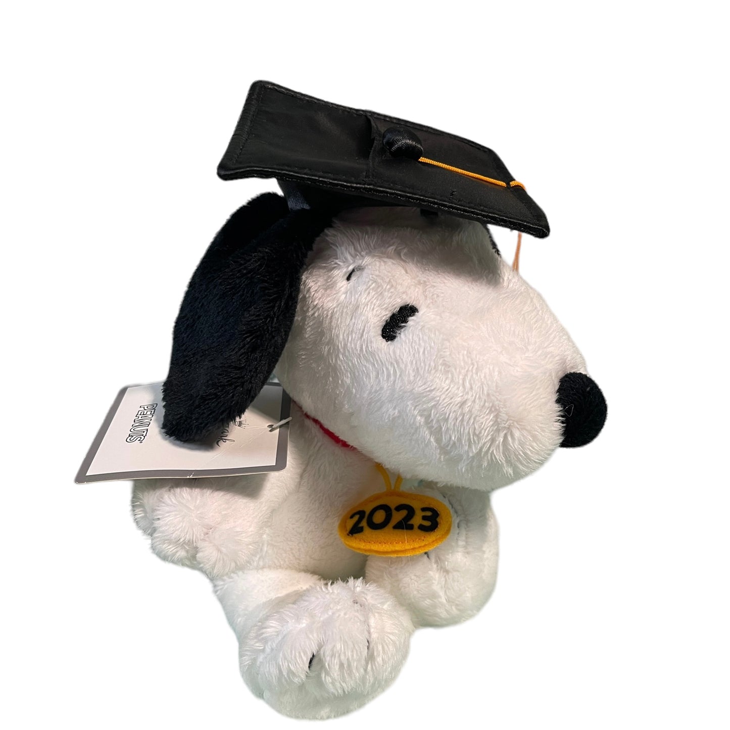 Peanut's Snoopy Graduate Gift Card Holder Plush 2023 by Hallmark, Complete with Mortar Board & Gold Tassle