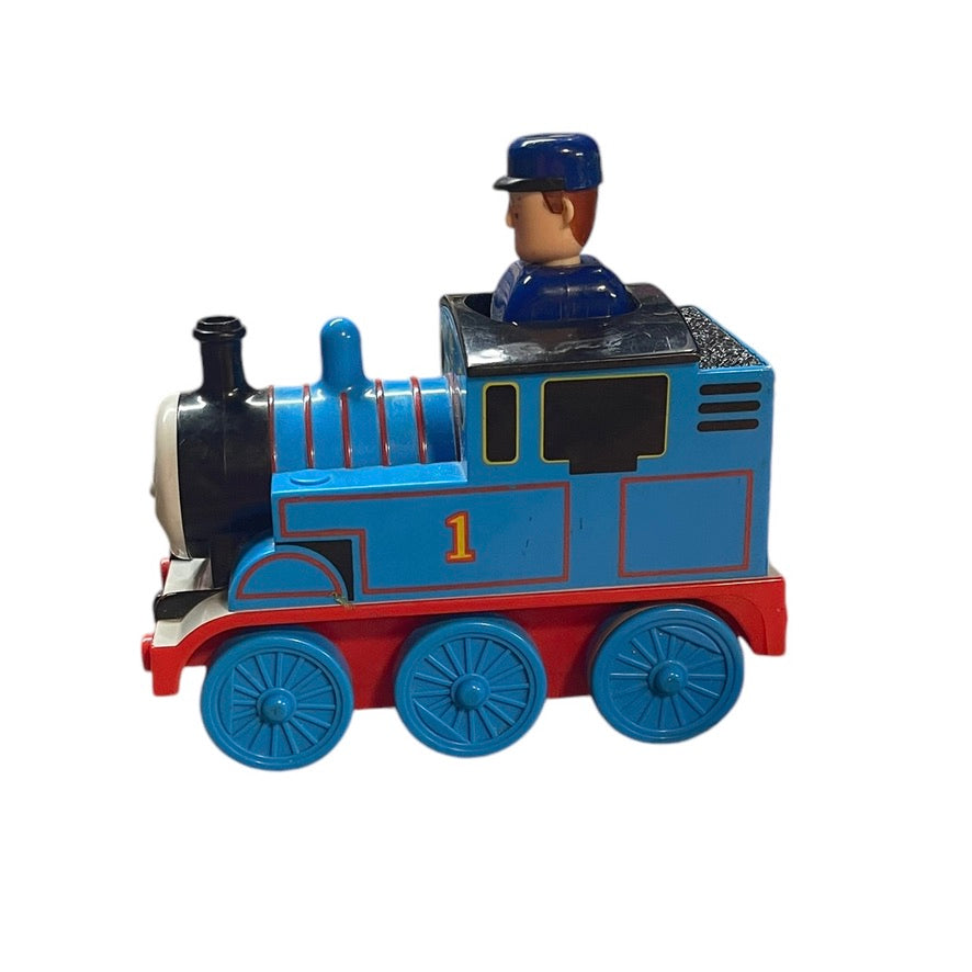 Thomas the Tank Engine # 1 Push & Go 2004 Tomy Gullane, 'Thomas" Ltd. in Good Preowned Condition