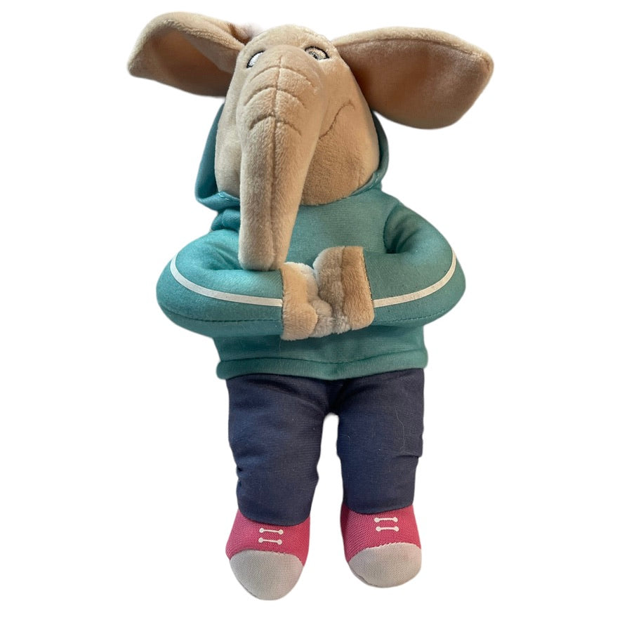 From Disney's SING, Sweet MEENA the Elephant, 9" TY Stuffed Animal Plush in GUC