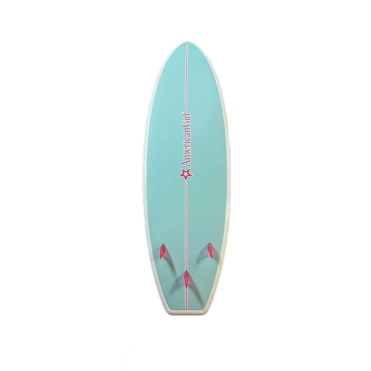 Tina Hart 18" American Girl Surfboard with Leash, Retired in Great Preowned Condition