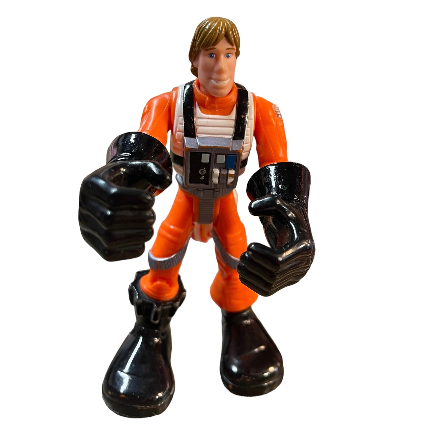 Star Wars 2004 Luke Skywalker 6" Figure Oversize Hands & Feet Lucas Films