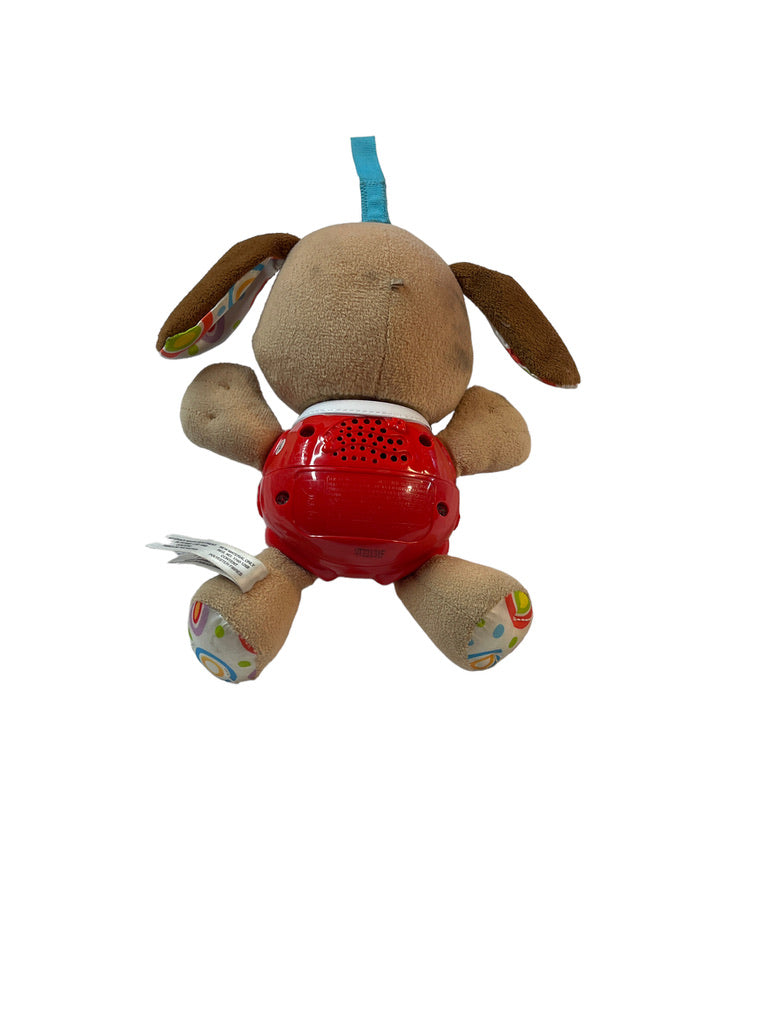 VTech Cuddle & Sing Puppy Plush Interactive Toy Attaches toCrib in GWC