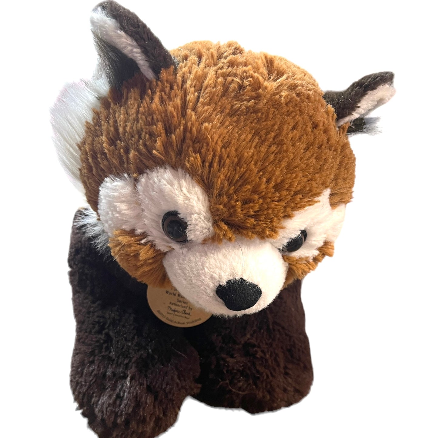 WWF Build-A-Bear Red Panda Plush Preowned in GUC