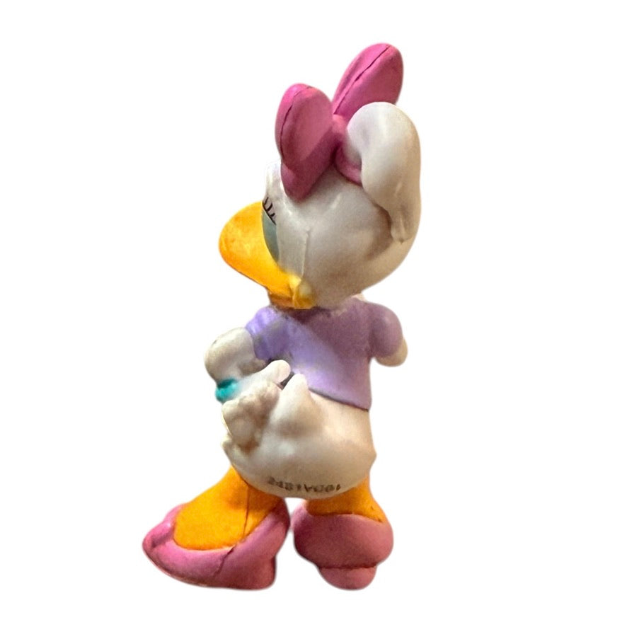 Disney Donald Duck & Daisy Duck  Cake Topper Toy Figurines 3" & 2.5" in GUC