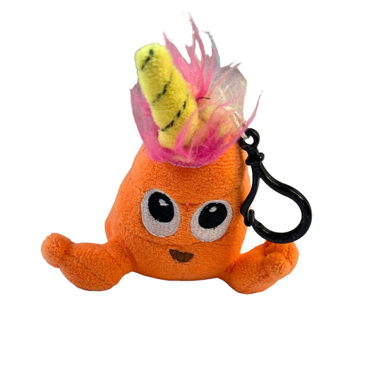 Plush Toy Carrot Unicorn Backpack Clip