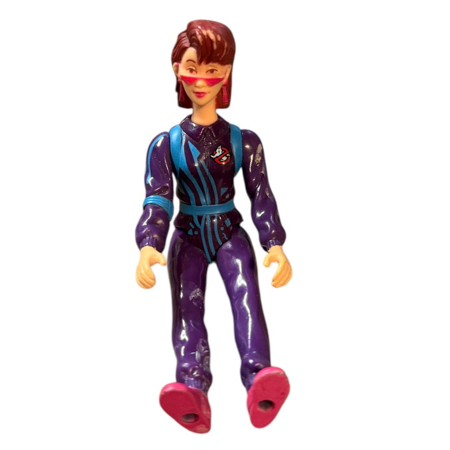 Vintage Kenner Ghostbuster 5" Power Pack Action Figure Janine Melnitz  Preowned in GUC