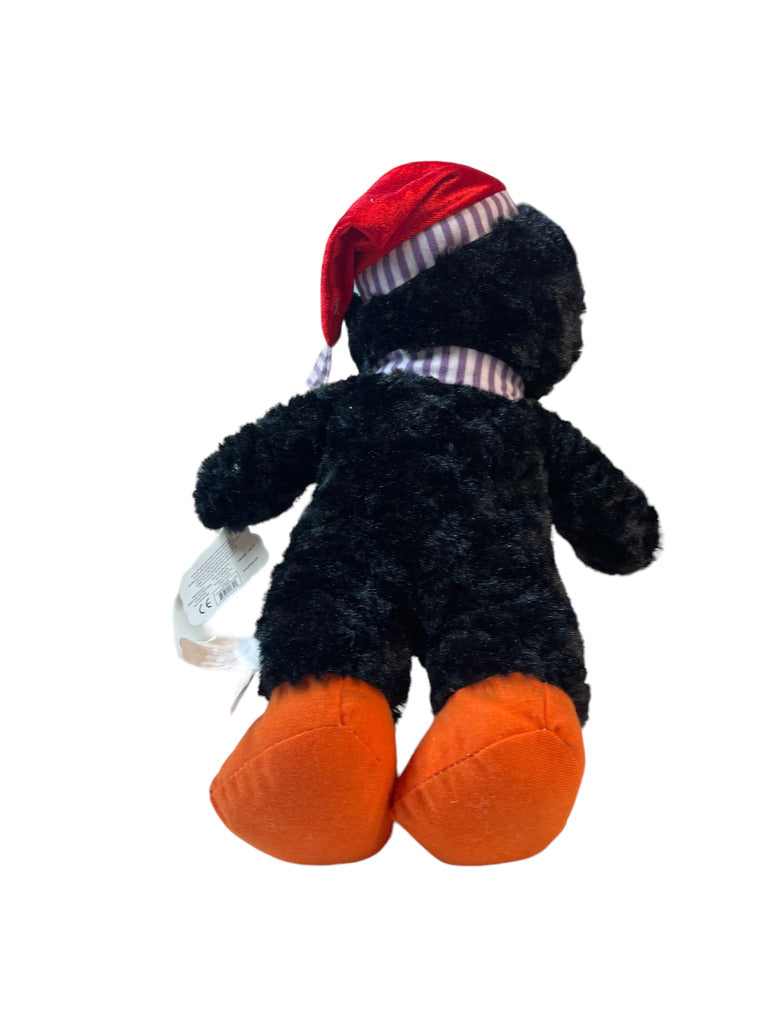 KELLYTOY Merry Christmas Penguin Stuffed Animal Plush Toy in Santa Hat