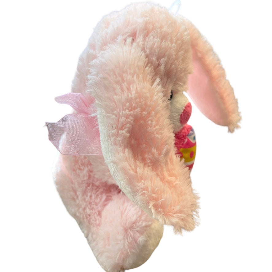 Two Sweet Bunny Rabbit Cuddly Stuffed Animal Plush with Easter Surprises