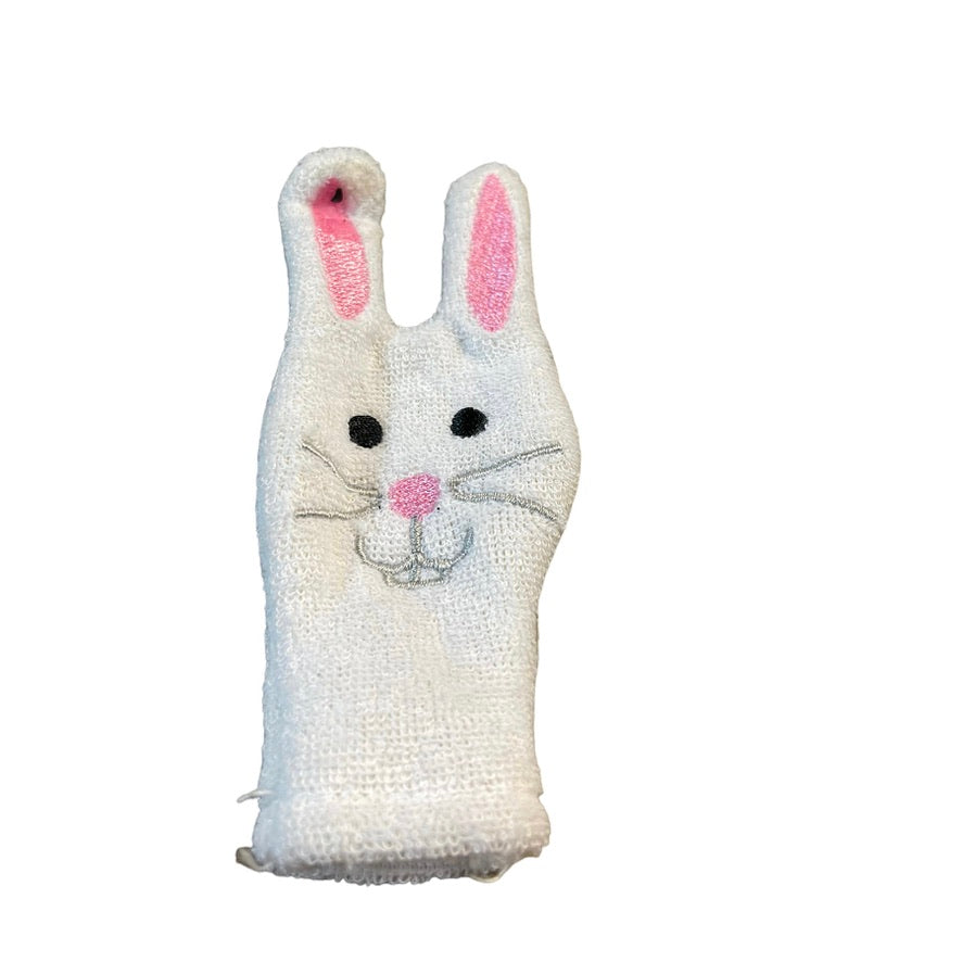 Set of 10 Fabric Animal Finger Puppets in EUC