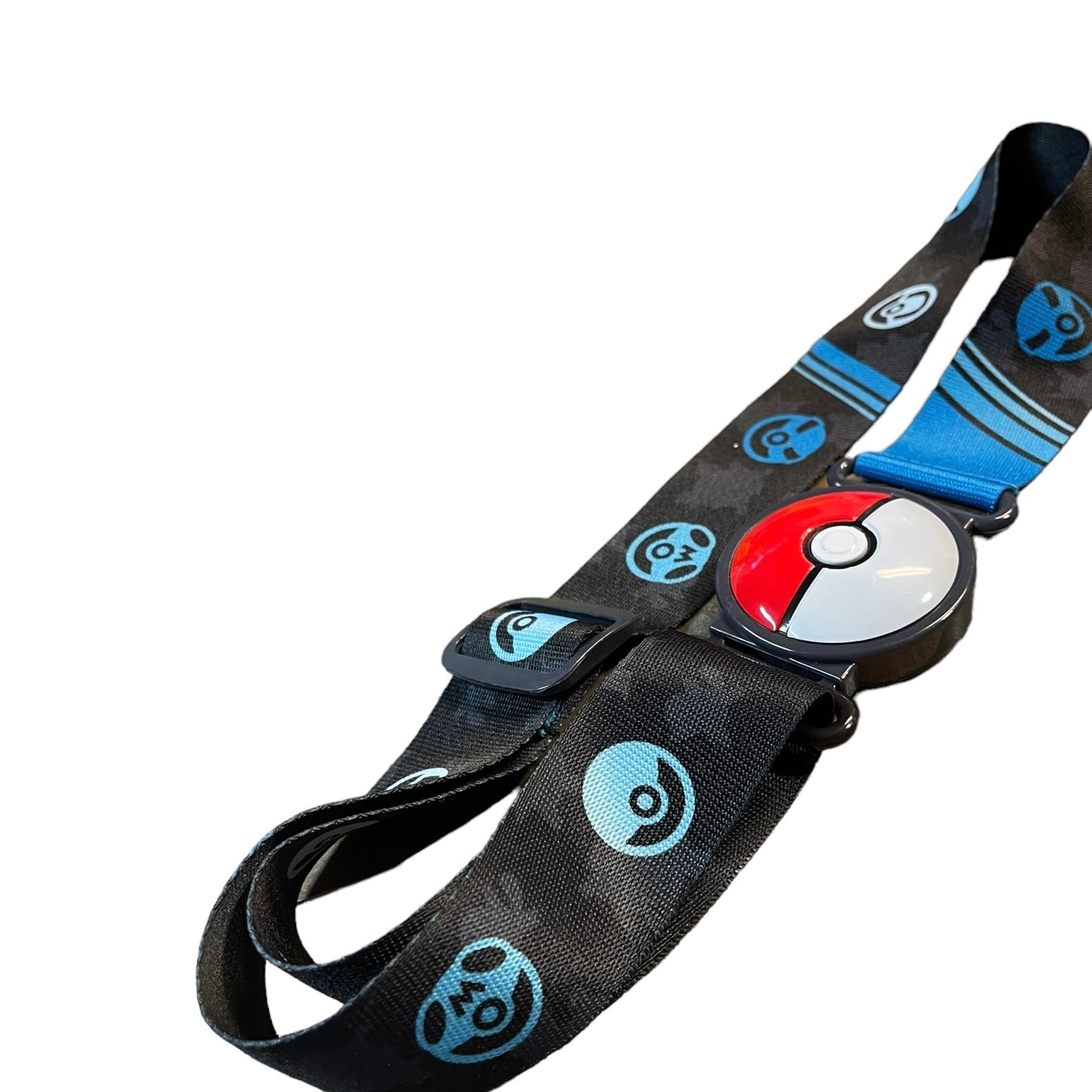 Pokemon Clip N Go Pokeball Belt Trainer Belt -Tomy Blue Black Adjustable