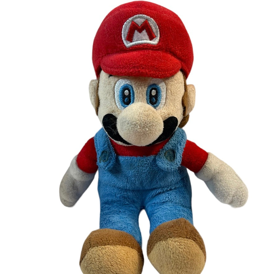 Super Mario Bros. 8" Plush Doll Stuffed Animal Figure Embroidered Face No Tush Tag